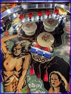 1978 Flash Pinball Machine Professional Techs Leds 8 Drop Targets 1978 Flash Pinball Machine Professional Techs Leds 8 Drop Targets