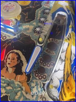 1978 Flash Pinball Machine Professional Techs Leds 8 Drop Targets 1978 Flash Pinball Machine Professional Techs Leds 8 Drop Targets