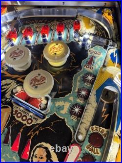 1978 Flash Pinball Machine Professional Techs Leds 8 Drop Targets 1978 Flash Pinball Machine Professional Techs Leds 8 Drop Targets