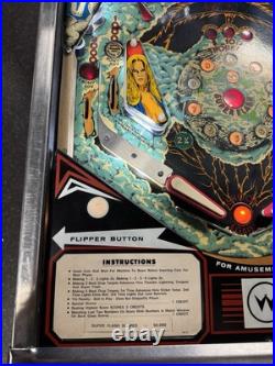 1978 Flash Pinball Machine Professional Techs Leds 8 Drop Targets 1978 Flash Pinball Machine Professional Techs Leds 8 Drop Targets