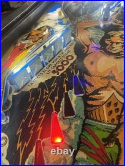 1978 Flash Pinball Machine Professional Techs Leds 8 Drop Targets 1978 Flash Pinball Machine Professional Techs Leds 8 Drop Targets