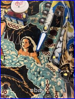 1978 Flash Pinball Machine Professional Techs Leds 8 Drop Targets 1978 Flash Pinball Machine Professional Techs Leds 8 Drop Targets
