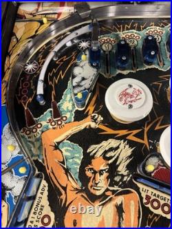 1978 Flash Pinball Machine Professional Techs Leds 8 Drop Targets 1978 Flash Pinball Machine Professional Techs Leds 8 Drop Targets