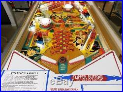 1978 Gottlieb Charlies Angels pinball machine, Pinball Restorations Eustis, FL