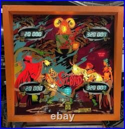 1978 Gottlieb Sinbad Pinball Machine Prof Techs Plays Great Fully Refurbished