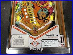 1978 Gottlieb Sinbad Pinball Machine Prof Techs Plays Great Fully Refurbished