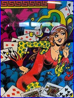 1978 Joker Poker Pinball Machne 15 Drop Targets Gottlieb Classic