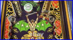 1978 Lost World Pinball Machine Professional Techs Leds Plays Great