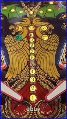 1978 Lost World Pinball Machine Professional Techs Leds Plays Great