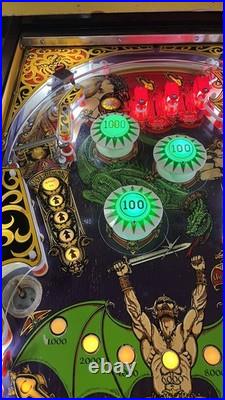 1978 Lost World Pinball Machine Professional Techs Leds Plays Great