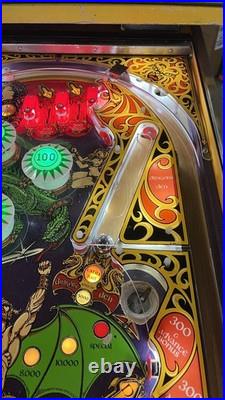 1978 Lost World Pinball Machine Professional Techs Leds Plays Great