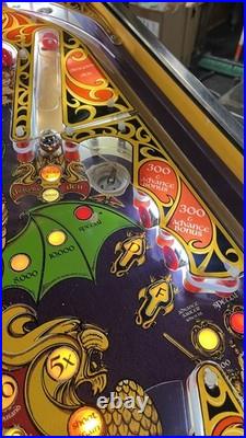 1978 Lost World Pinball Machine Professional Techs Leds Plays Great