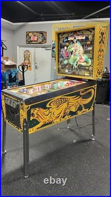 1978 Lost World Pinball Machine Professional Techs Leds Plays Great