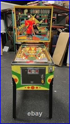 1978 Lucky Seven Pinball Machine Professional Techs Plays Great Fully Refursbhed