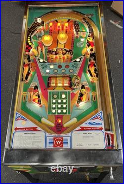 1978 Lucky Seven Pinball Machine Professional Techs Plays Great Fully Refursbhed