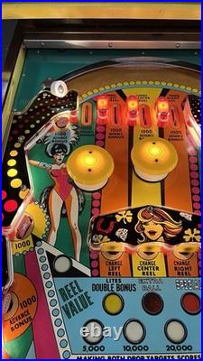 1978 Lucky Seven Pinball Machine Professional Techs Plays Great Fully Refursbhed