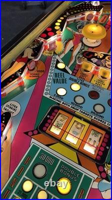 1978 Lucky Seven Pinball Machine Professional Techs Plays Great Fully Refursbhed