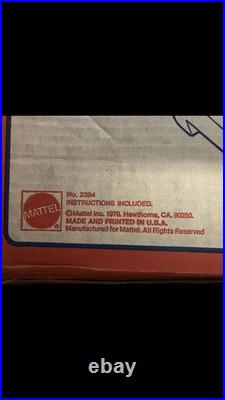 1978 Mattel Superman Spinball Pinball with Original Box and Instructions