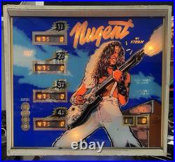 1978 Stern Ted Nugent Pinball Machine Plays Great