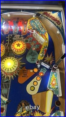 1978 Stern Ted Nugent Pinball Machine Plays Great