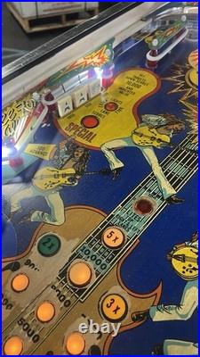 1978 Stern Ted Nugent Pinball Machine Plays Great 1978 Stern Ted Nugent Pinball Machine Plays Great