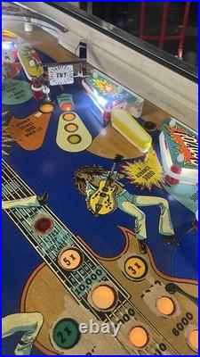 1978 Stern Ted Nugent Pinball Machine Plays Great