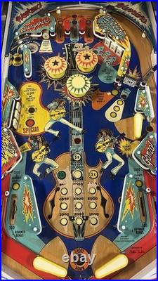 1978 Stern Ted Nugent Pinball Machine Plays Great