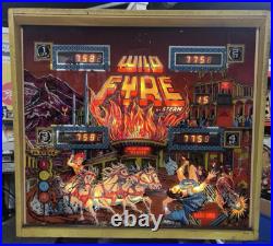 1978 Stern Wild Fyre Pinball Machine Professional Techs 7 Drop Targets 1978 Stern Wild Fyre Pinball Machine Professional Techs 7 Drop Targets