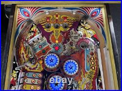 1978 Stern Wild Fyre Pinball Machine Professional Techs 7 Drop Targets 1978 Stern Wild Fyre Pinball Machine Professional Techs 7 Drop Targets
