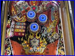 1978 Stern Wild Fyre Pinball Machine Professional Techs 7 Drop Targets 1978 Stern Wild Fyre Pinball Machine Professional Techs 7 Drop Targets