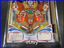 1978 Stern Wild Fyre Pinball Machine Professional Techs 7 Drop Targets 1978 Stern Wild Fyre Pinball Machine Professional Techs 7 Drop Targets