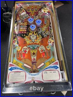 1978 Stern Wild Fyre Pinball Machine Professional Techs 7 Drop Targets 1978 Stern Wild Fyre Pinball Machine Professional Techs 7 Drop Targets