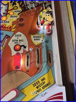 1978 Stern Wild Fyre Pinball Machine Professional Techs 7 Drop Targets 1978 Stern Wild Fyre Pinball Machine Professional Techs 7 Drop Targets