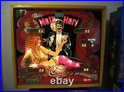 1978 Vintage Mata Hari Bally Original Vintage Restored Pinball Machine