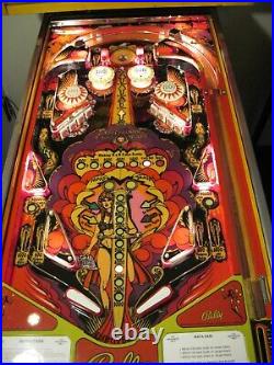 1978 Vintage Mata Hari Bally Original Vintage Restored Pinball Machine