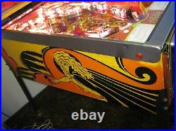 1978 Vintage Mata Hari Bally Original Vintage Restored Pinball Machine