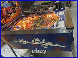 1978 Williams Contact Pinball Machine Classic Widebody Leds Plays Great