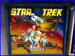1979 Bally Classic Star Trek Pinball Machine Kirk Bones Mccoy Spock