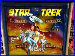 1979 Bally Classic Star Trek Pinball Machine Kirk Spock The Original Leds Nice