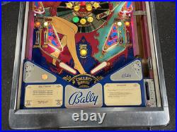 1979 Bally Dolly Parton Pinball Machine Prof Techs Plays Great
