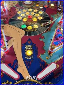 1979 Bally Dolly Parton Pinball Machine Prof Techs Plays Great