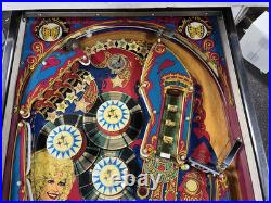 1979 Bally Dolly Parton Pinball Machine Prof Techs Plays Great