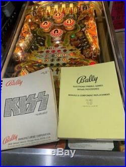 1979 Bally KISS Pinball Machine/ Working Order