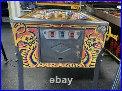 1979 Bally Paragon Pinball Machine Classic Leds Plays Great