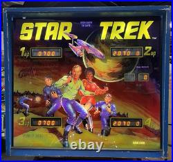 1979 Bally Star Trek Pinball Machine Prof The Original Kirk Bones Spock Leds