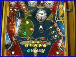 1979 Bally Star Trek Pinball Machine Prof The Original Kirk Bones Spock Leds
