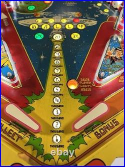 1979 Bally Star Trek Pinball Machine Prof The Original Kirk Bones Spock Leds