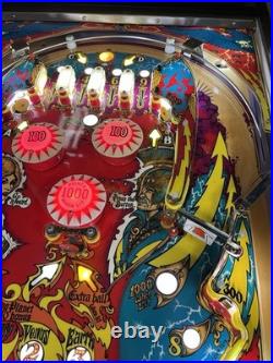 1979 Bally Voltan Escapes Cosmic Doom Only 365 Made Fully Restored New Playfield