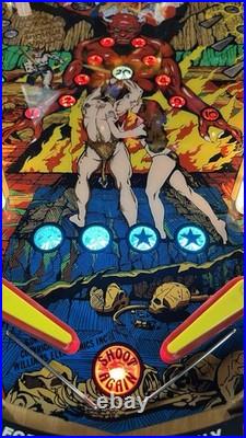 1979 Gorgar Pinball Machine Fully Refurbished First Talking Pin Nice Example