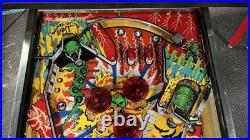 1979 Gorgar Pinball Machine Fully Refurbished First Talking Pin Nice Example